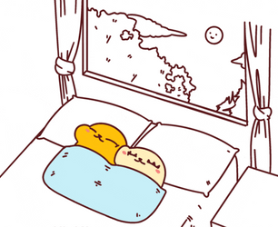 Nattan Universe Sleep Cute Couple GIF