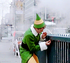 Naughty Papa Elf GIF