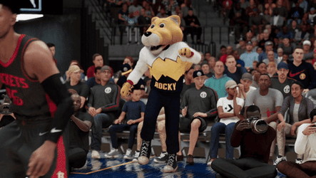 Nba 2K Dancing Mascot GIF