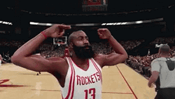 Nba 2K Rockets And Bulls Players GIF