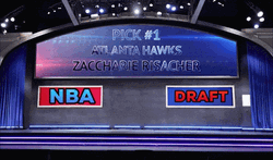 NBA Atlanta Hawks Draft Digital Arts GIF
