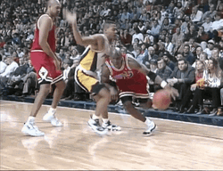 NBA Flipped Trick Dunk GIF