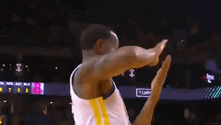 NBA Golden State Warrior Making It Rain GIF