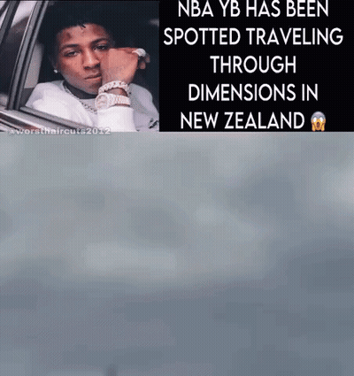 Nba Yb Has Been Spotted Traveling Through Dimensions In New Zealand .. GIF