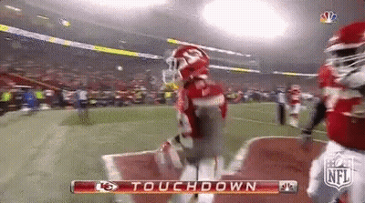 NBC Football Game Touchdown GIF