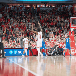 Nc State Basketball Player Hyping Up Fans GIF