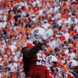 Nc State Football Player Waving Hand GIF
