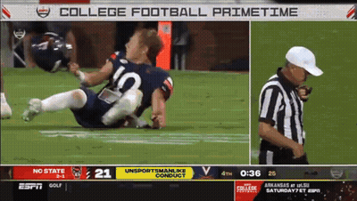 NC State Vs Arkansas Football GIF