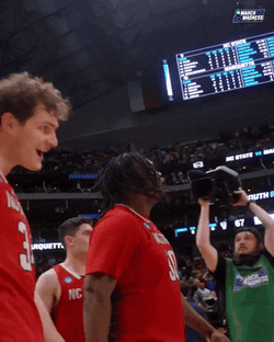 Nc State Wolfpack Guy Playing With Own Hair GIF