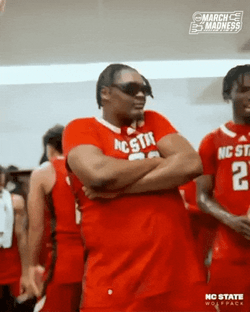 Nc State Wolfpack Team Acting Goofy Dancing GIF