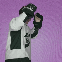 NCAA Hockey Tiktok Dance GIF