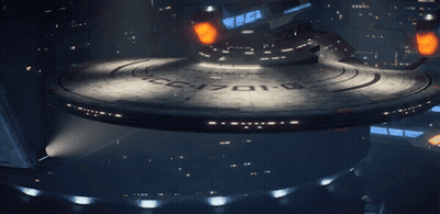 NCC-1701-G On Spaceship GIF