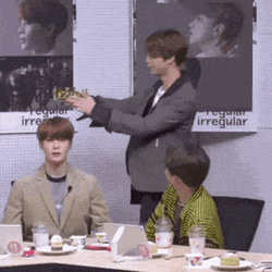 NCT Jaehyun Wearing Crown GIF