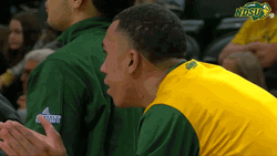 Ndsu Basketball Player Cheering Ally GIF