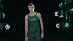Ndsu Basketball Player Pointing GIF