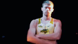 Ndsu Basketball Player Toned Muscles GIF