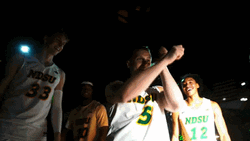 Ndsu Basketball Players Partying GIF
