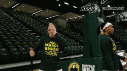 Ndsu Girl Basketball Player Hands Moving GIF