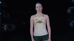 Ndsu Softball Player Pointing Smoking GIF