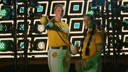 Ndsu Softball Players Tall And Short GIF