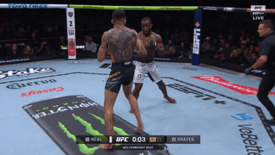 Neal Vs Prates UFC Fight Live GIF