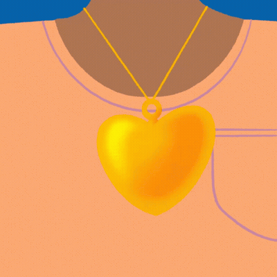 Necklace Saying I Miss You Dad Making You Proud GIF