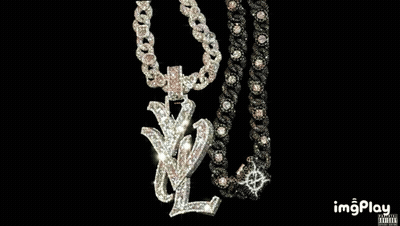 Necklace With YSL Pendant GIF
