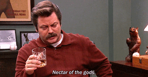 Nectar Of The Gods Ron Swanson GIF