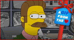 Ned Flanders A Gift From The Heart GIF