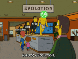 Ned Flanders Crypto Evolution GIF