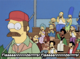 Ned Flanders Flandeeeeeers Flandeeeeers GIF
