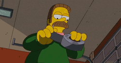 Ned Flanders Old Clothes For The Poor GIF