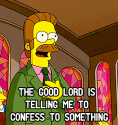 Ned Flanders Preaching GIF