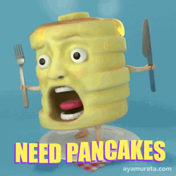 Need Pancake Screaming GIF