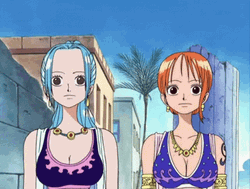 Nefertari Vivi And Nami One Piece Anime