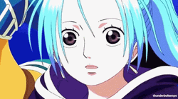 Nefertari Vivi Staring Closely  GIF