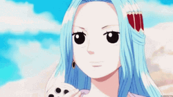 Nefertari Vivi Wiping Her Tears GIF