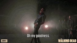 Negan Oh My Goodness GIF