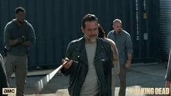 Negan Walks Out You Guys Got This GIF