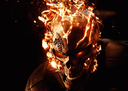 Negative Ghost Rider GIF