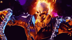 Negative Ghost Rider GIF