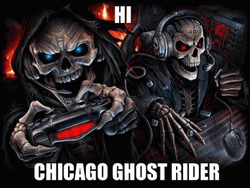 Negative Ghost Rider GIF