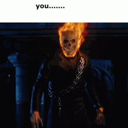 Negative Ghost Rider GIF