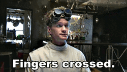 Neil Patrick Harris Fingers Crossed GIF