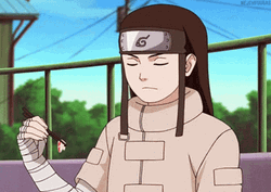 Neji Hyuga Eating Sushi GIF