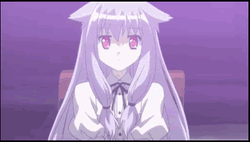 Neko Ears Nozomi Kiriya Confused GIF