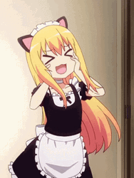Neko Girl Maid GIF