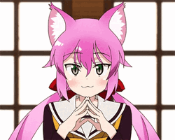 Nekomai Kurumi Planning Something GIF