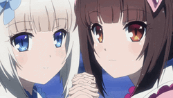 Nekopara Cute Vanilla And Chocola GIF