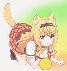 Nekopara Maple And Her Ball GIF